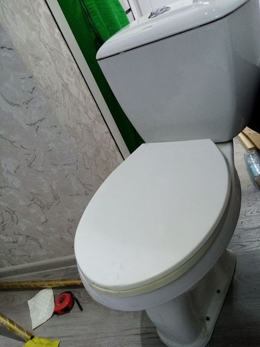 Унитаз зур холатда кам ишлаган