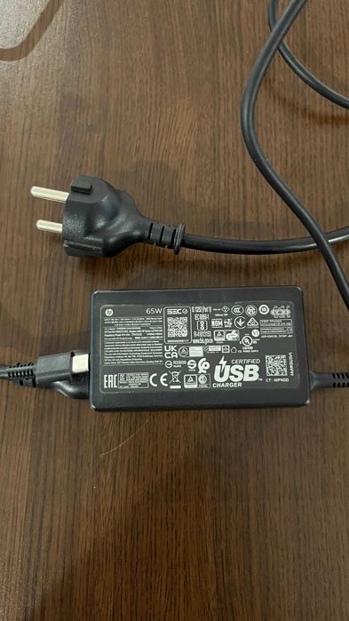 Incarcator original HP USB-C, 65W