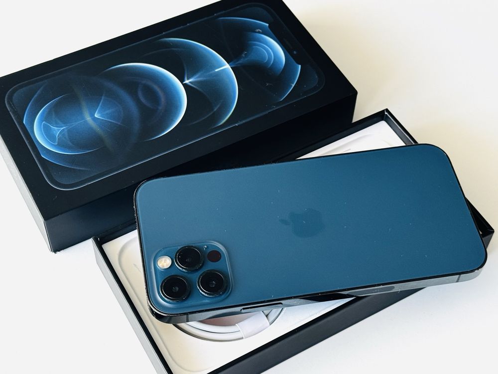 Iphone 12 Pro 128GB Blue 100% Батерия! Гаранция 6 месеца