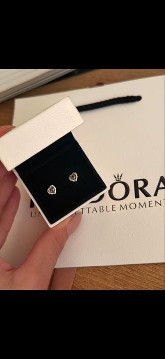 Пандора Pandora обеци