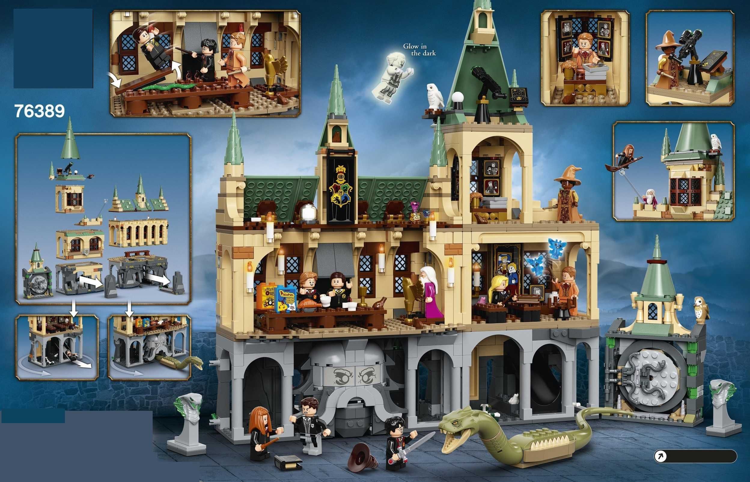 TIP Harry Potter castel Camera secretelor Hogwarts TIP 76389