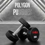 Дъмбели Amila Polygonal PU Series 2 кг - 50 кг, Полиуретанови Гири