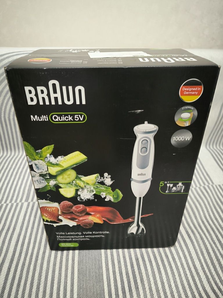 Продаётся блендер Braun Multi Quick 5Vновый