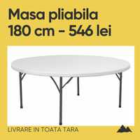 Mobilier horeca, evenimente, restaurante, nunti, corturi, mese pliante