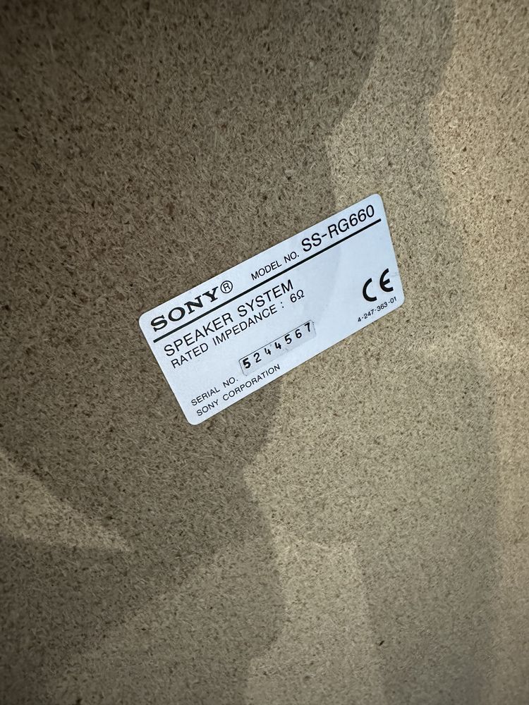 Уредба Sony HCD-RG330