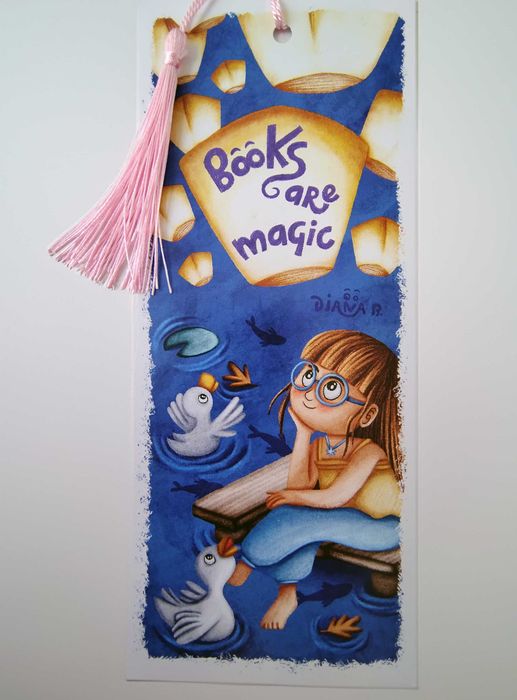 Semn de carte copii, handmade