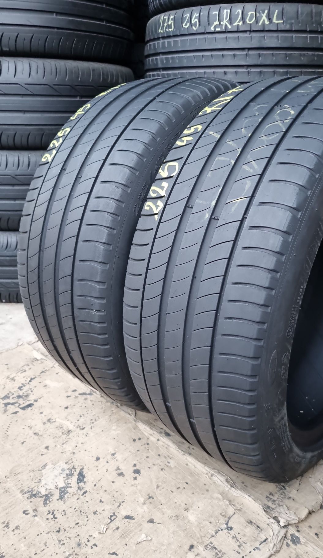 2 Anvelope Vară Michelin 225 45 R17 (RCS)  Stare Impecabilă.