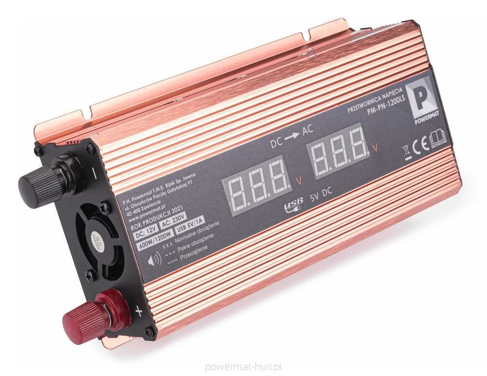 Convertor de tensiune LCD 12V 1200W PM-PN-1200LS , Powermat PM1062