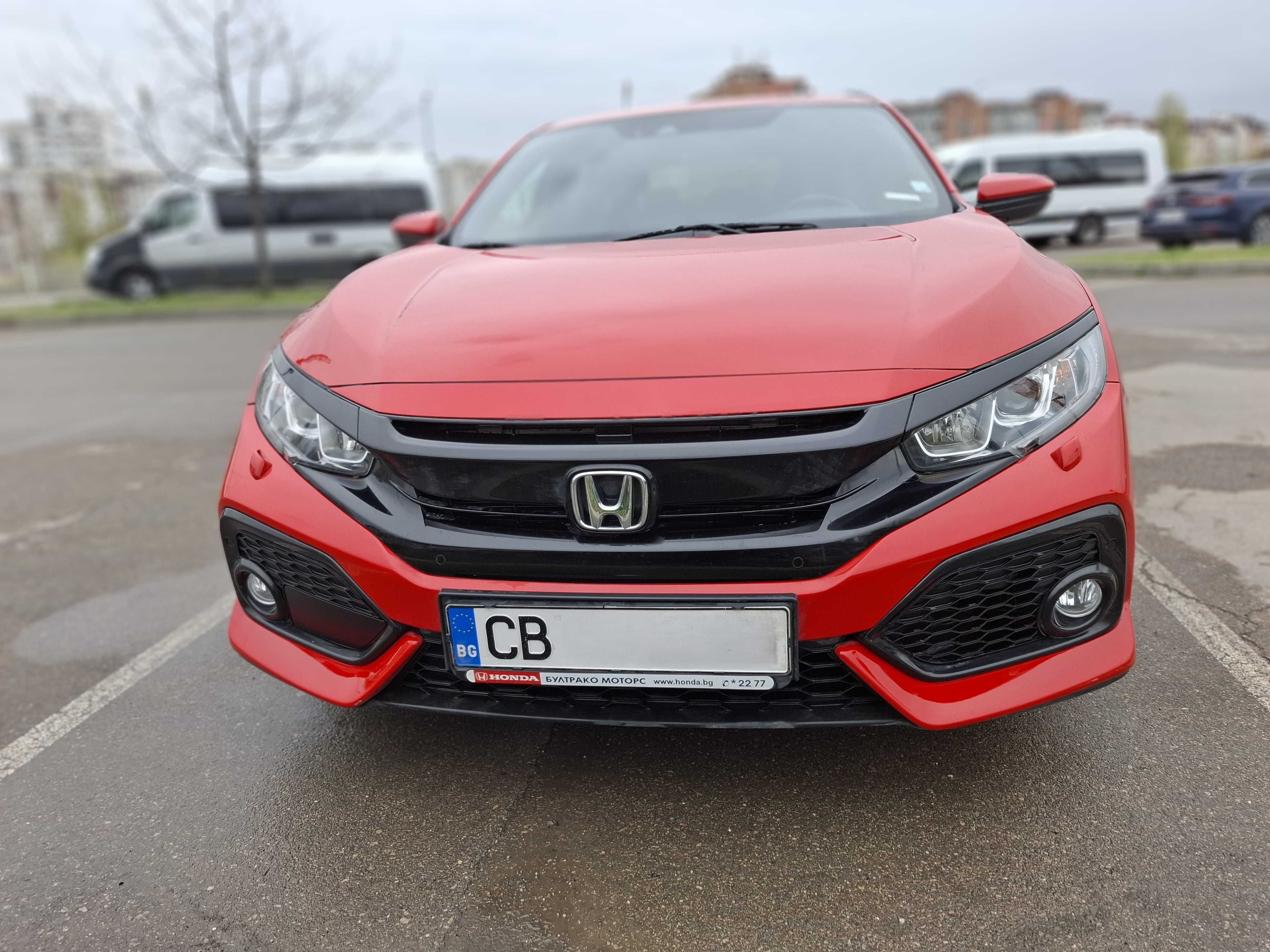 Honda Civic 2019 ПЪРВИ СОБСТВЕНИК 66 000 км