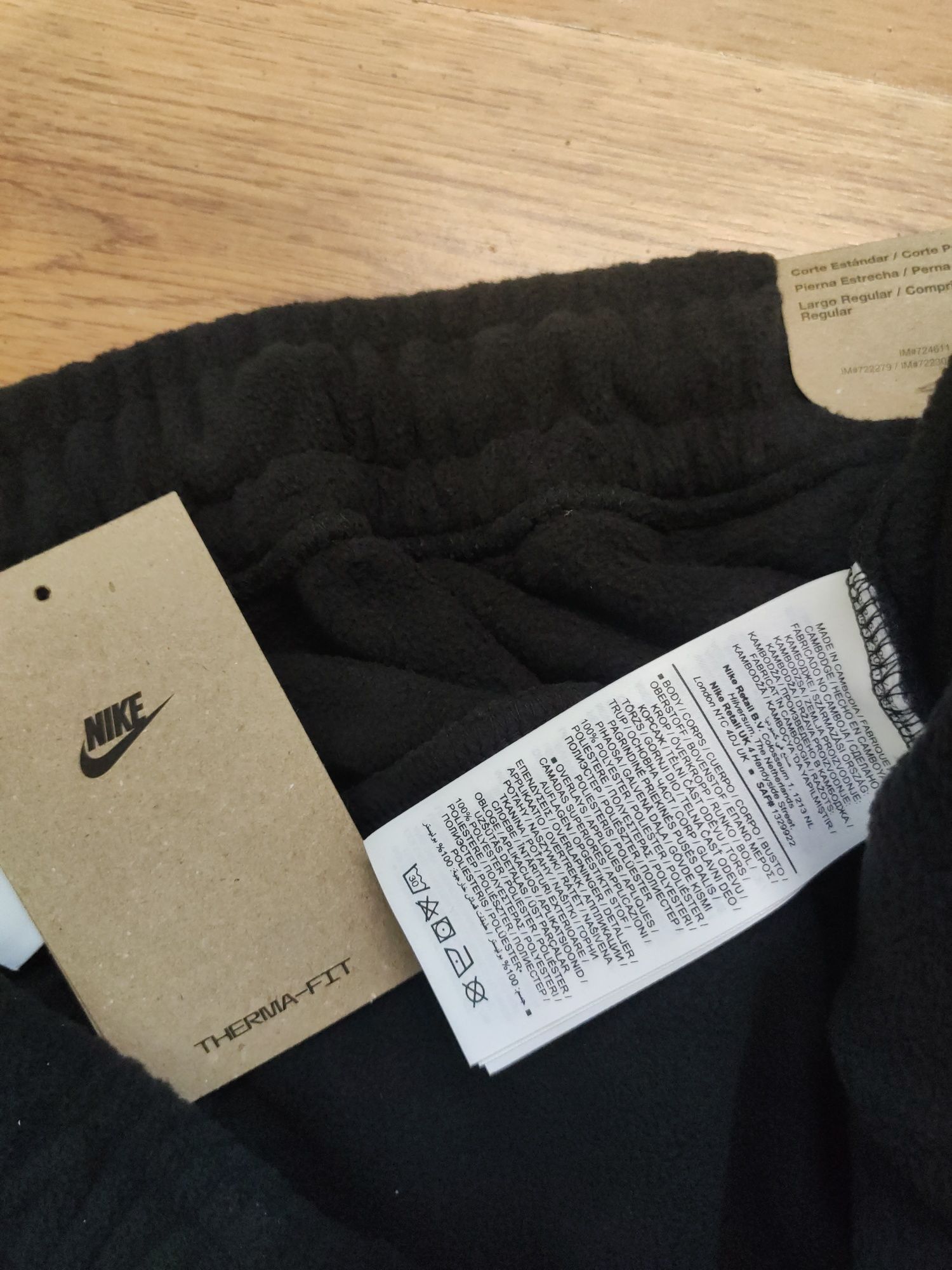 Pantaloni groși Nike Air Max Therma-fit fleece mărimea XXL