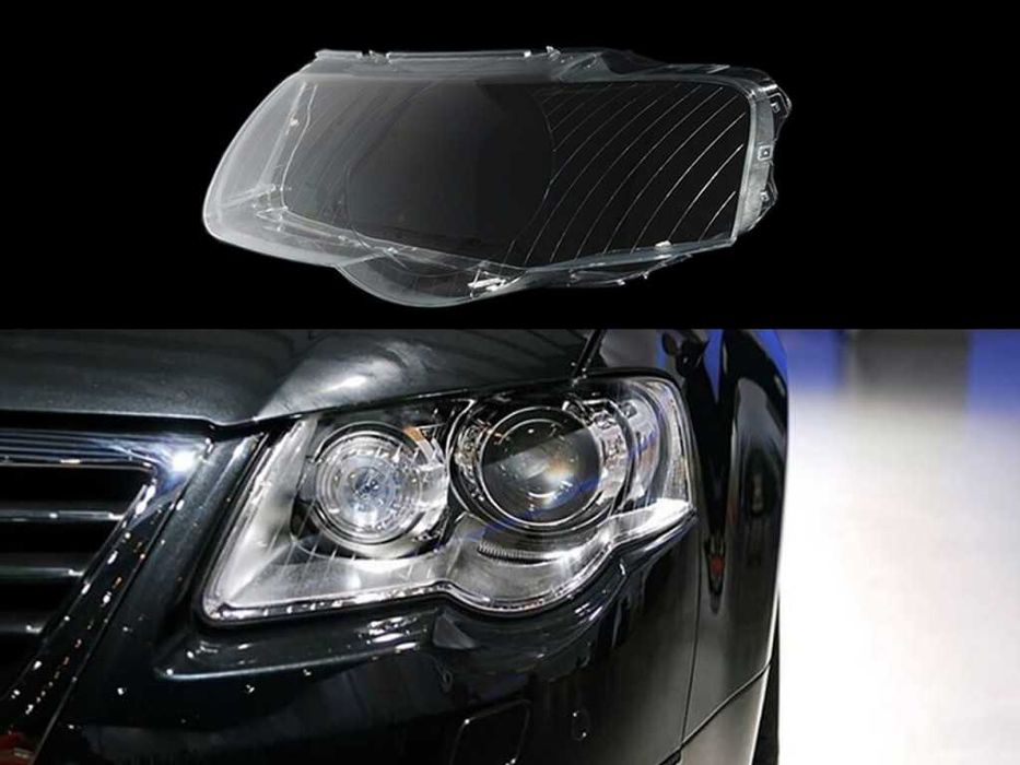 Комплект Стъкла за фарове на VW Passat B6 / Фолксваген Пассат