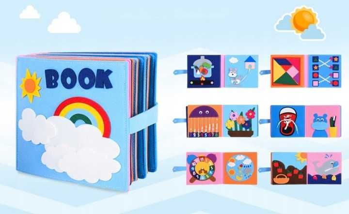 Образователна сензорна книга, Монтесори 3D