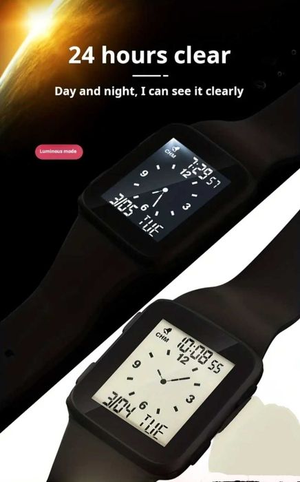 Електронен ръчен часовник - водоустойчив IP68