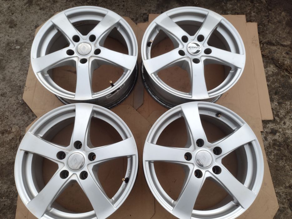 Топ състояние Dezent 16-5x114.3 ET40 6.5j Рено Меган