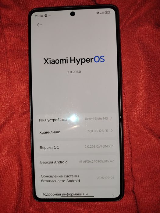 Redmi note 14 s xolati yangi