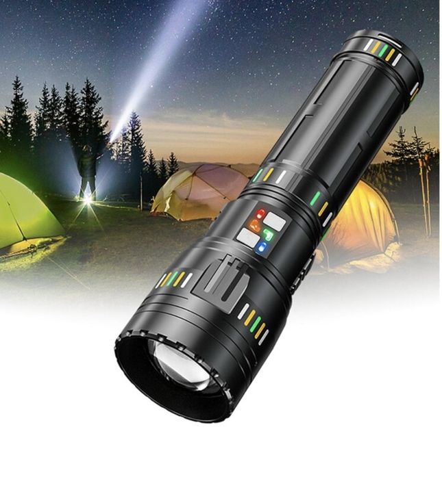 Супер мощен LED лазерен фенер YM-G500/3200м/4000lm
