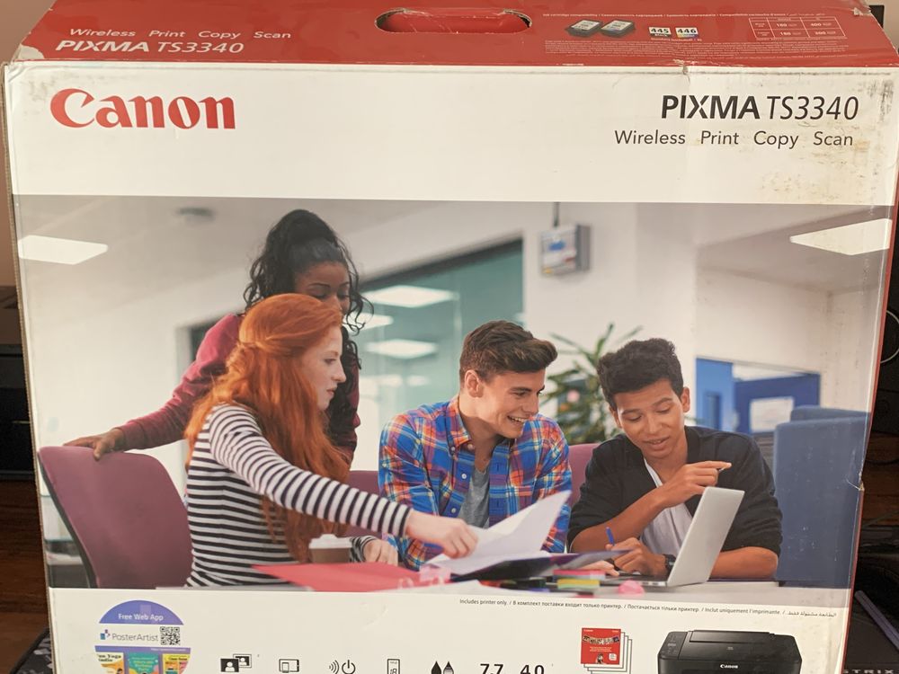 Canon printer TS3340 sotiladi