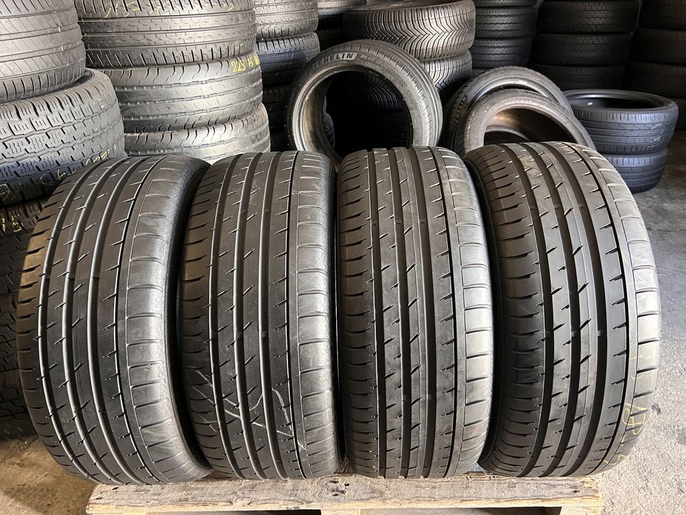 4 anvelope vara 245/45/18 , Continental , RunFlat , 5.5-6.4 mm