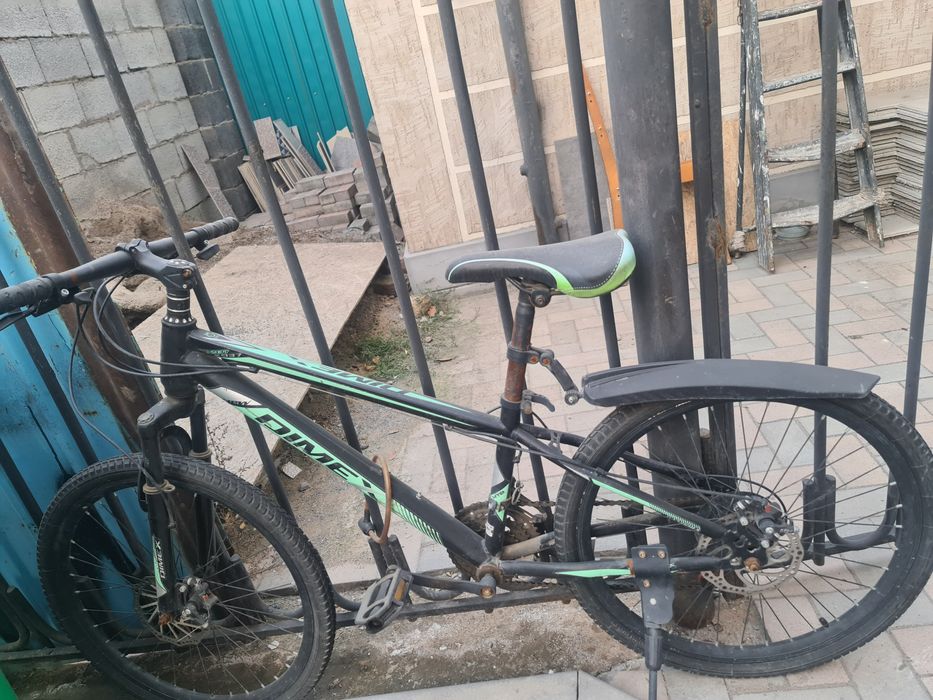 Велосипед на ходу