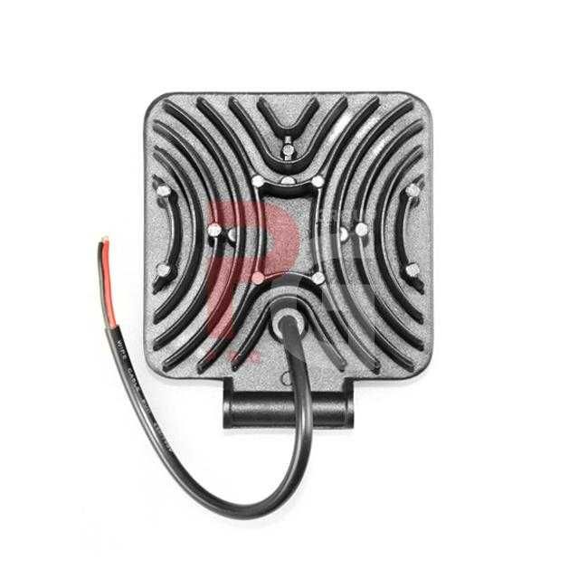 Proiector LED 12V-24V auto offroad 48W, 1440 lumeni, patrat, spot beam
