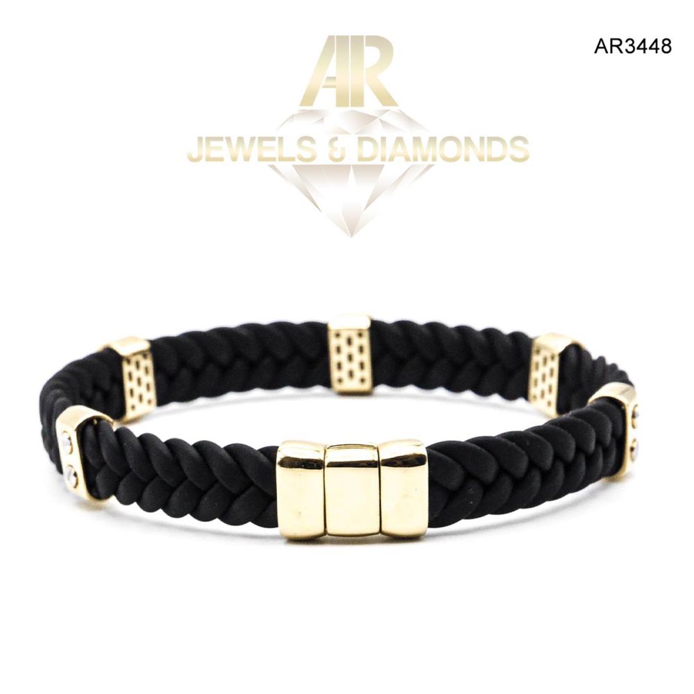 Bratara Aur 14 K model nou unisex ARJEWELS(AR3448)