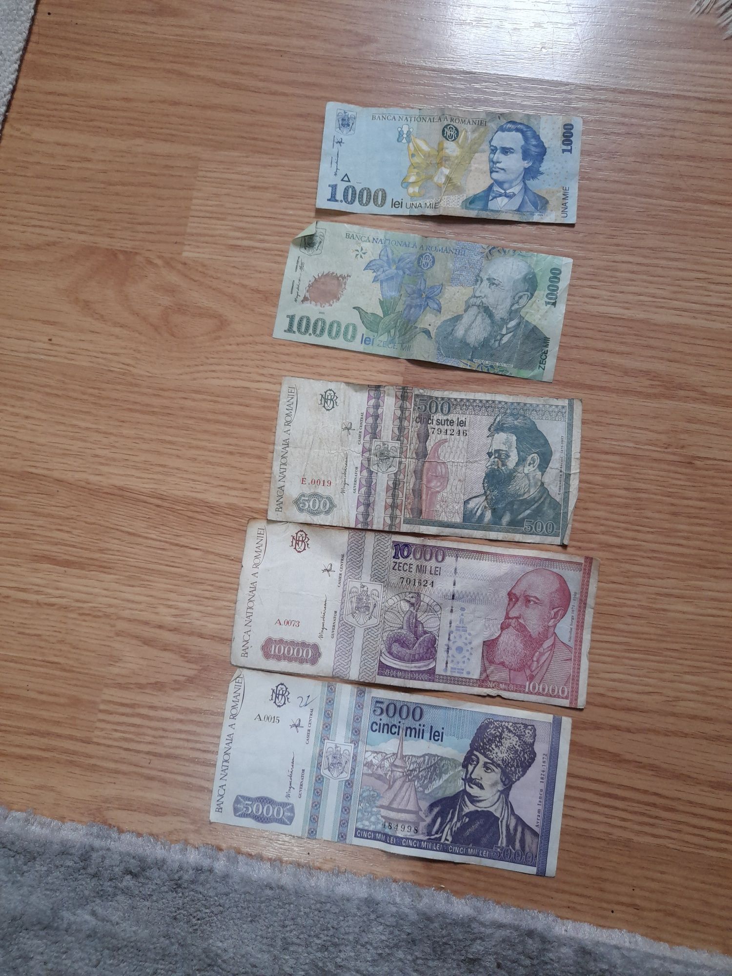 Bancnote din 1992