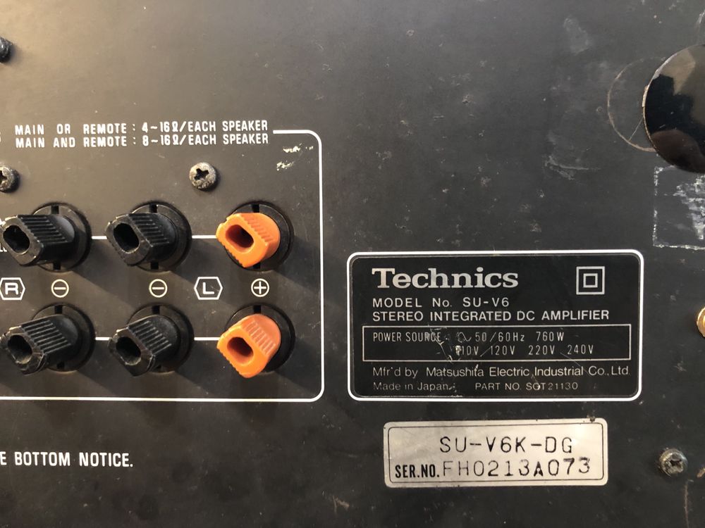 Technics SU-V6 Стерео