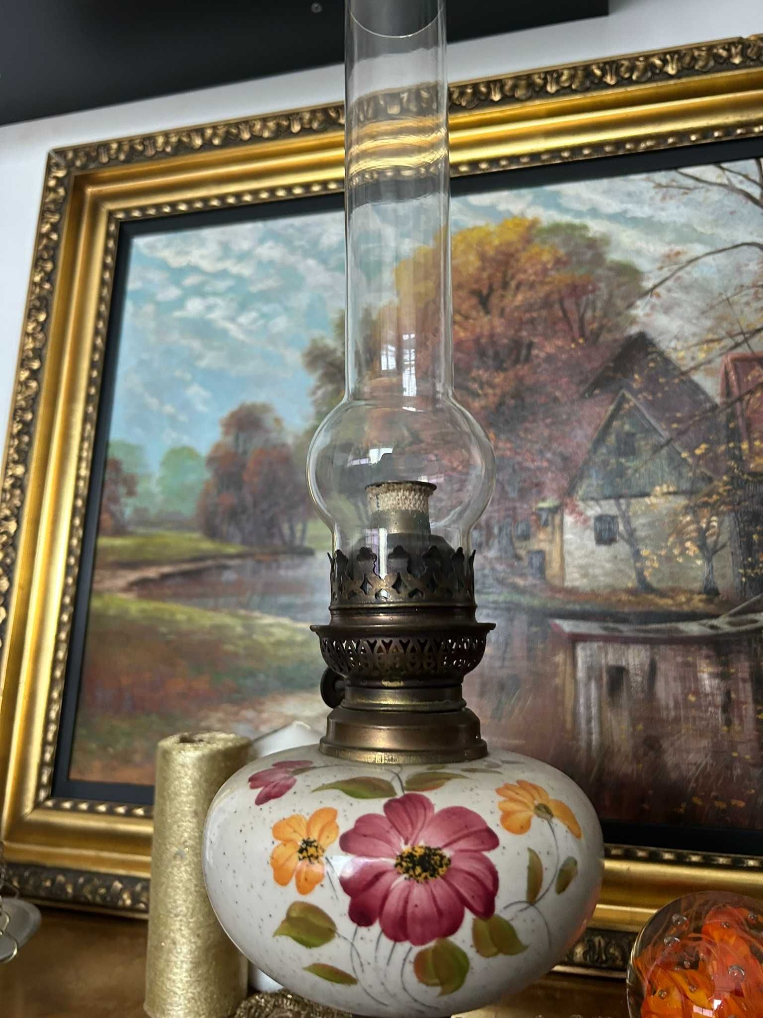 DN897 Lampa de petrol frumoasa 763g 28cm h alama