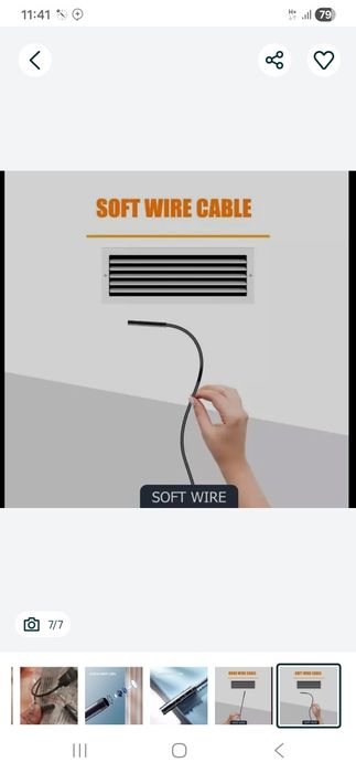 Эндоскоп телга сим камера 2 метрли