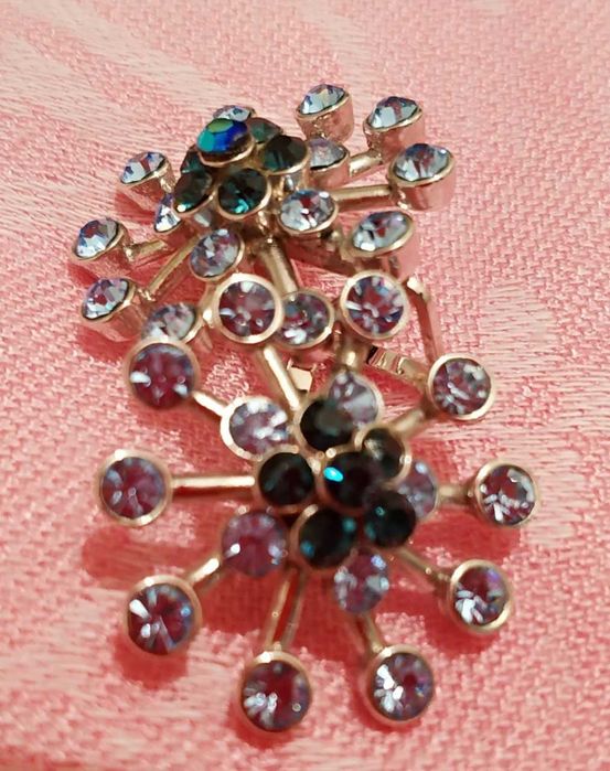 Снежинки с родиевым покрытием