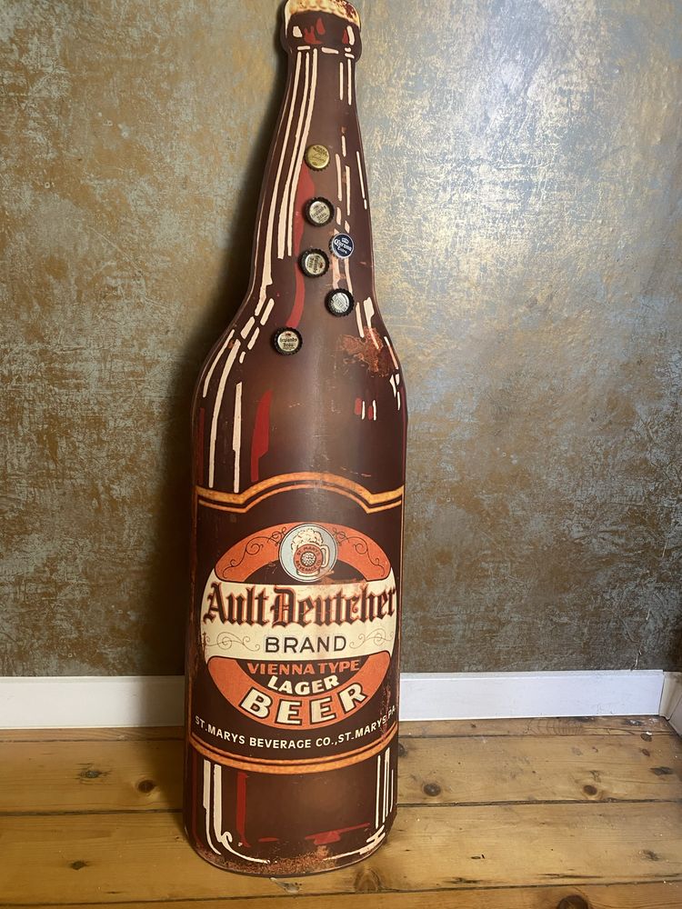 Метална магнитна дъска bottle kare design 100 на 27 см
