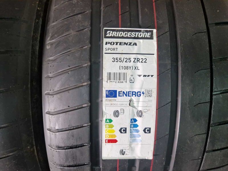 2 Bridgestone R22 355/25
нови летни гуми DOT1524