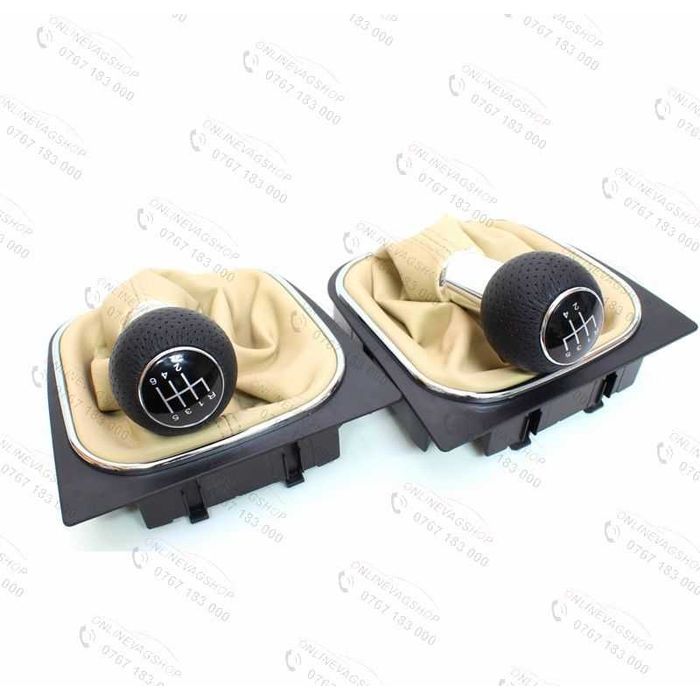 Nuca piele perforata S-line + manson VW Golf 5, Golf 6, Jetta