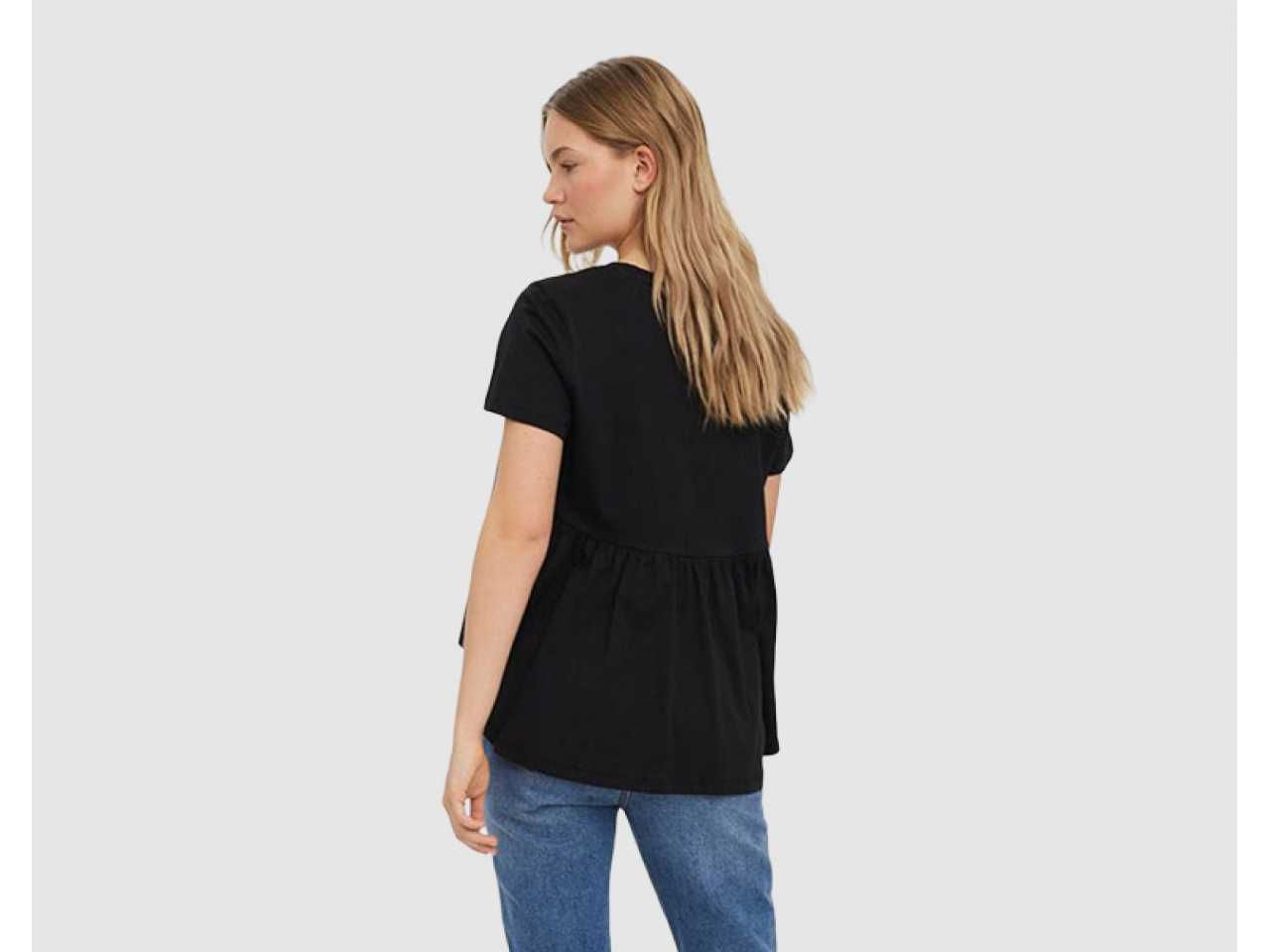 Отлична тениска с набори Vero Moda S
