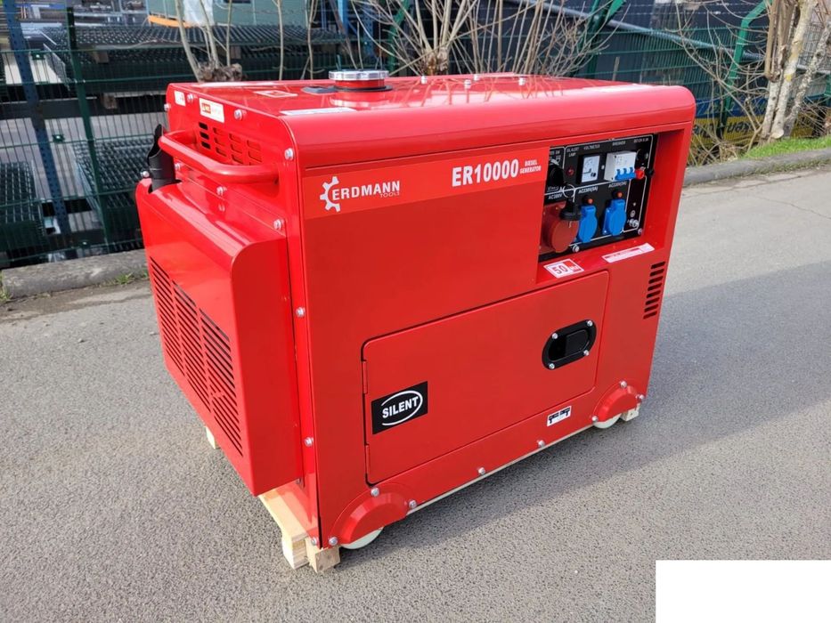 Cat Erdmann ER10000 DIESEL 10KW Generator DIESEL 10 Kw 220/380V  NOU