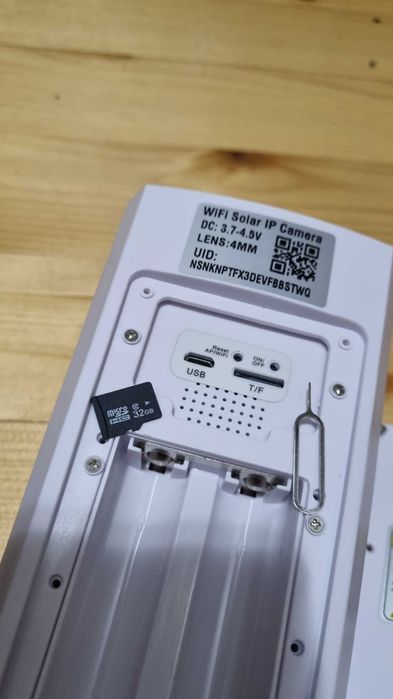 Соларна Смарт Камера за Външен Монтаж FipTec LS01 Pro, WiFi, Full HD