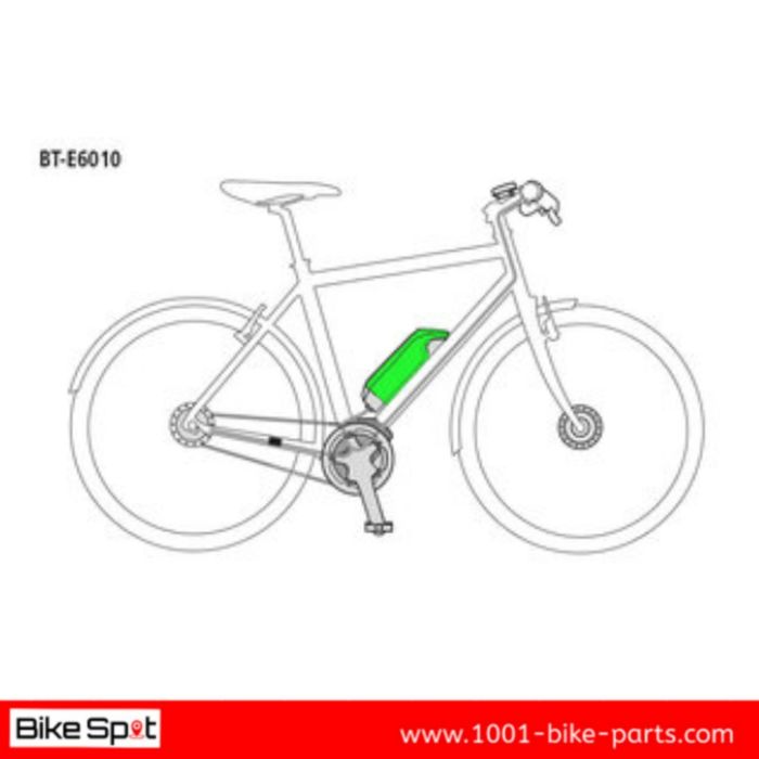 Shimano BT-E8016 630Wh STePS Frame Mount Battery e-Bike Батерия Е-коле