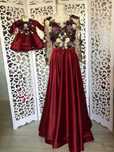 Rochie de ocazie/nașă facuta la comandă, poze reale