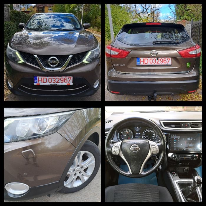 Nissan Qashqai*Af.2016*1.2 Dig-T*120 Cp*6+1 V*Clima*Navi*Pilot*Led*E6!