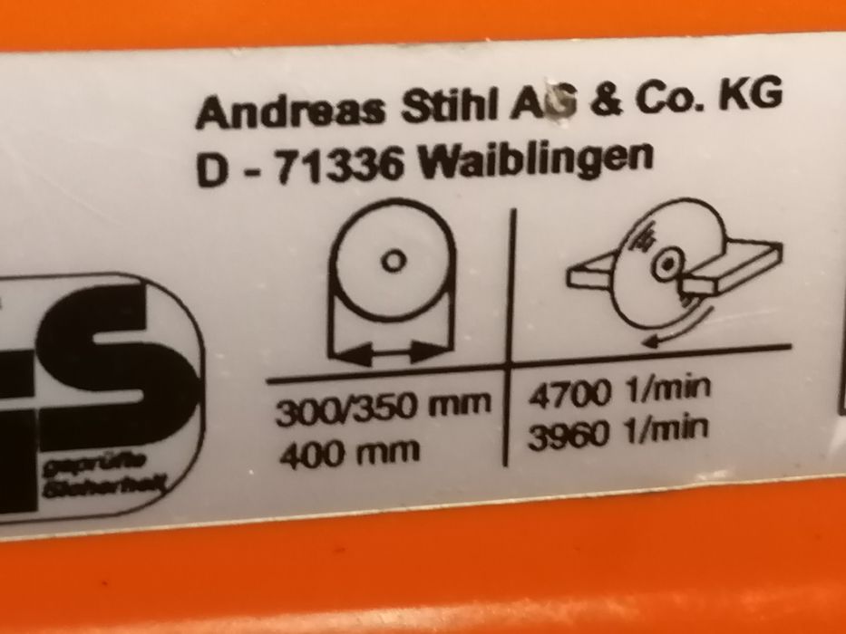 Drujba de beton și metal Sthil