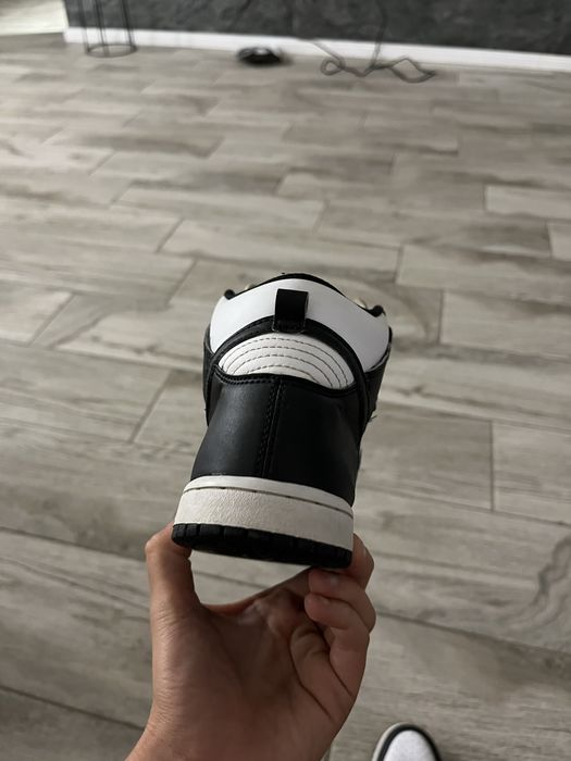 Nike dunk high culoare panda