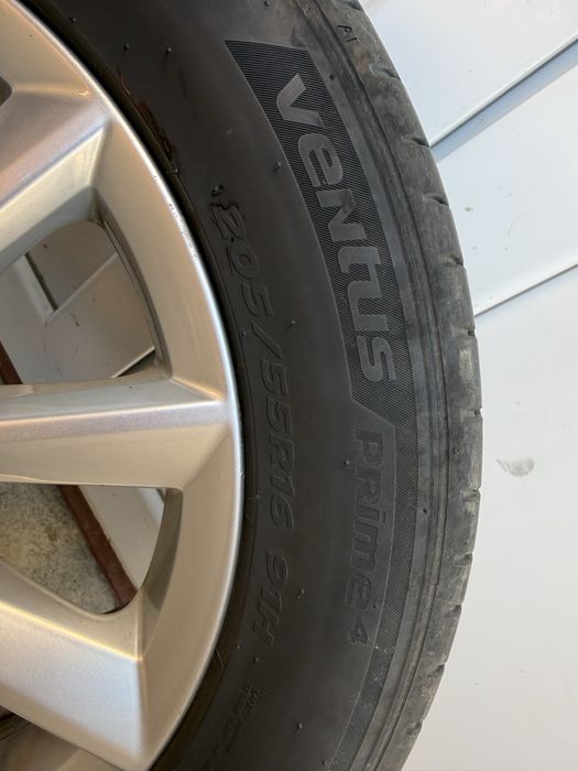Vand 4 roti 205/55/R16 vara HANKOOK dot 12 22