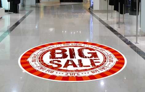 FLOOR GRAPHICS - Autocolante si stickere pentru lipire pe pardoseala