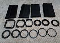 Set 24 filtre foto ND, colorate, graduale + huse + inele adaptoare