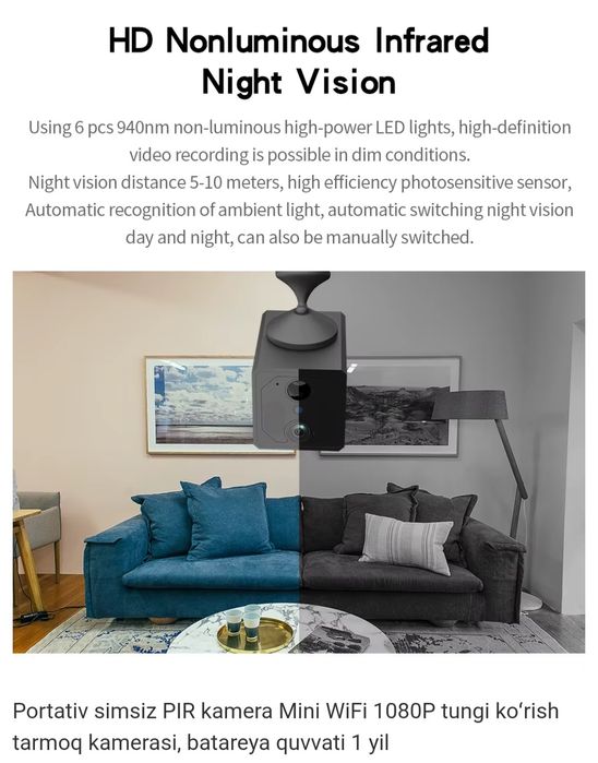 Mini kamera Сотилади