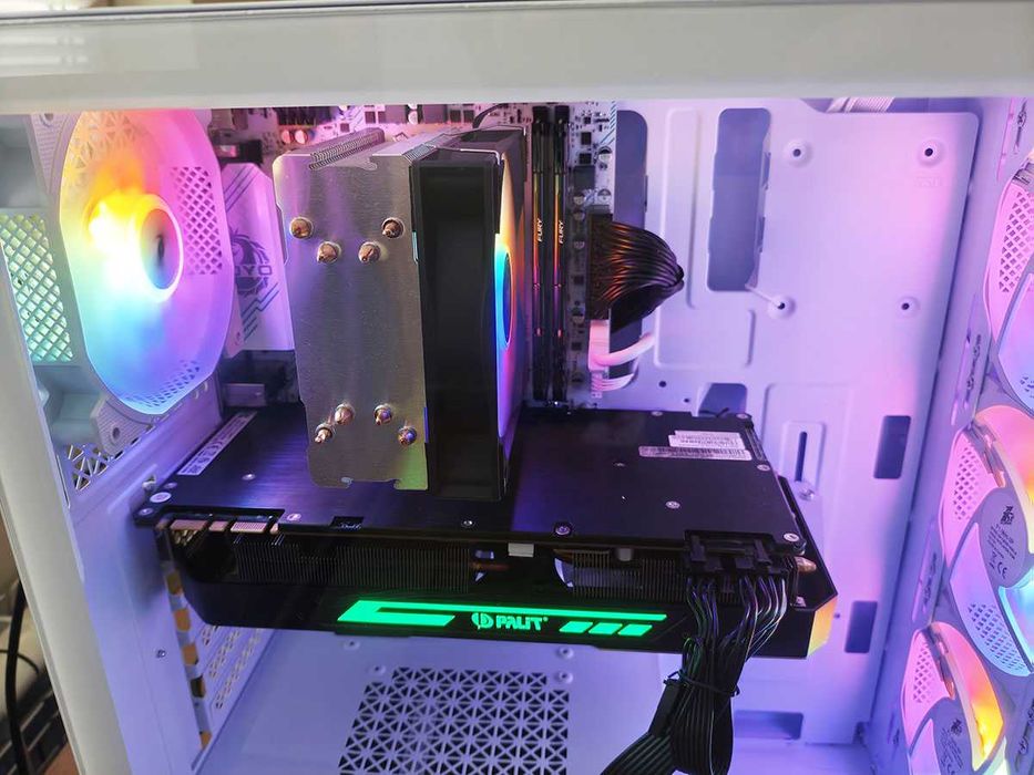 Геймърски компютър, Ryzen 4650G, Gtx 1070Ti, 32gb Ram, 960Gb SSD, 700W