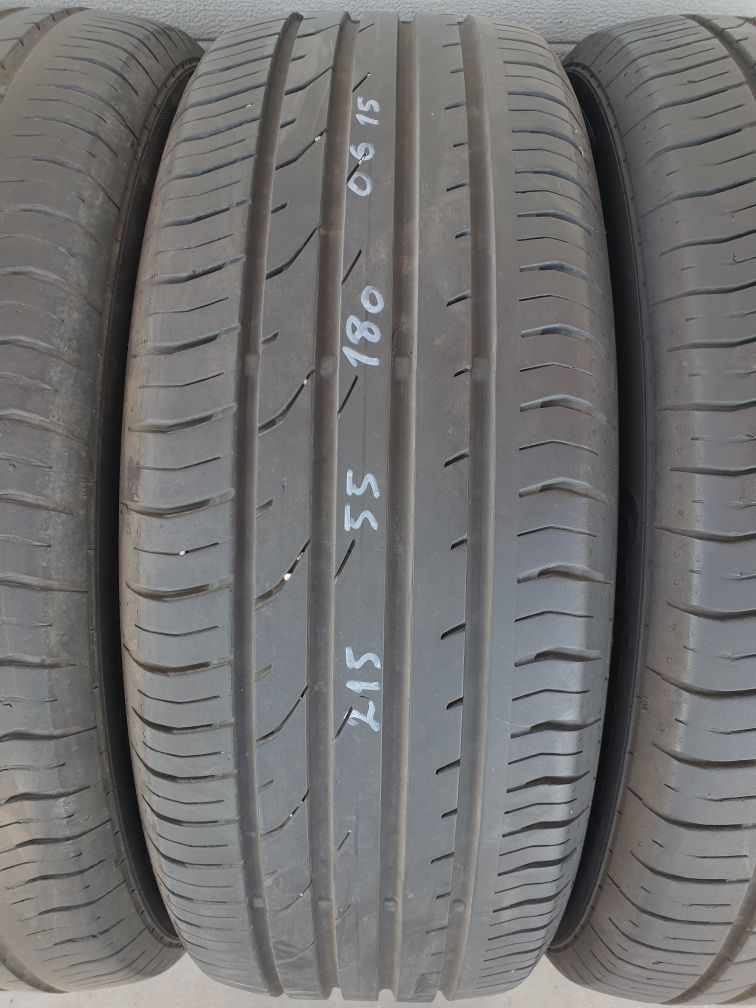 Летни гуми 4 броя CONTINENTAL PremiumContact2 215 55 R18 дот 0615