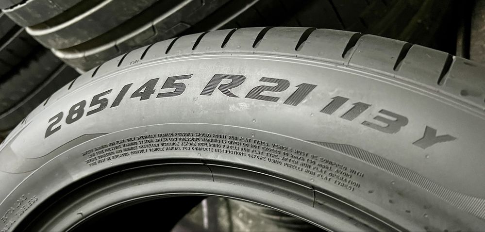 като Нови! 285/45/21 PIRELLI, RSC*, DOT:22г. - 4бр.
