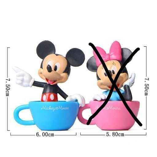 Figurine in cescute_topper tort_Mickey_Pluto_Winnie