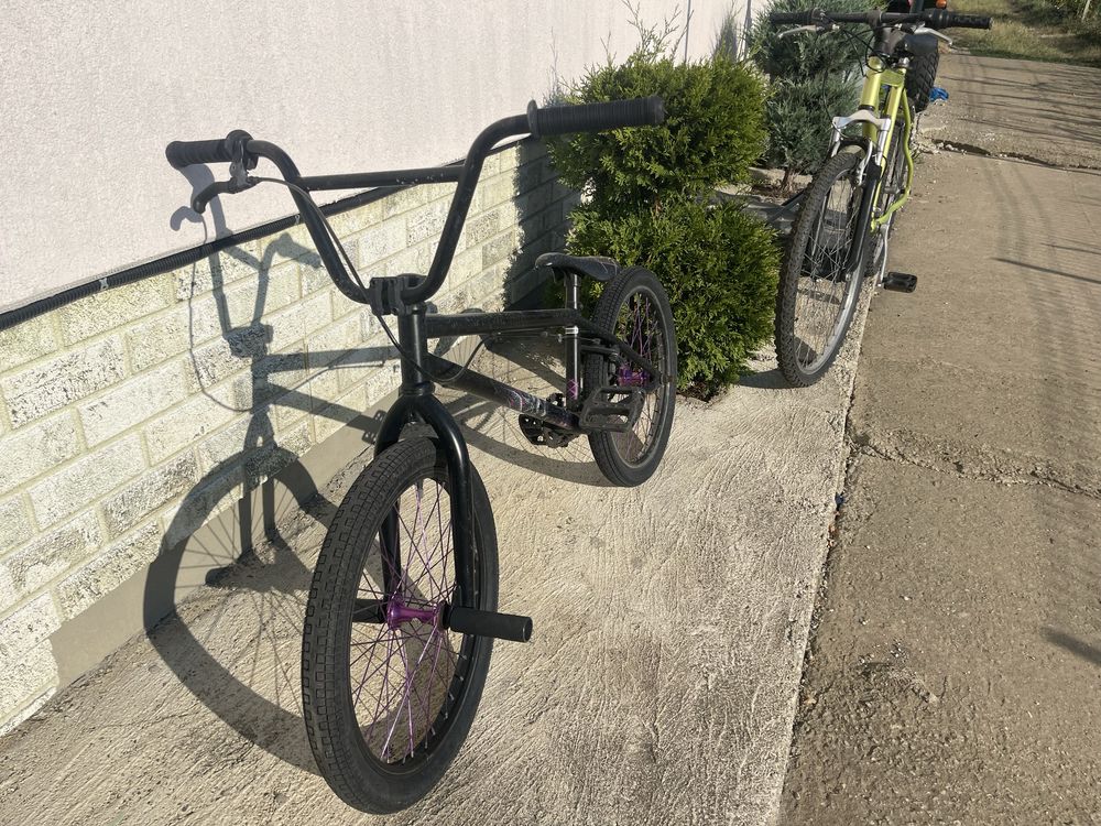 Bmx fristyle cu peguri